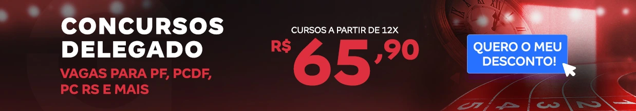 [Preparatórios] 15% OFF – Delegado – Cabeçalho