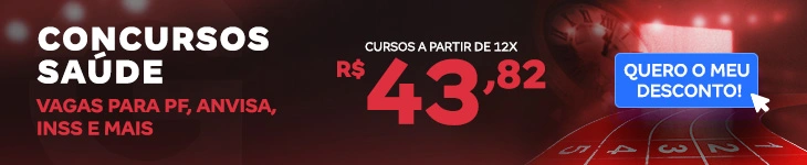 [Preparatórios] 15% OFF – Saúde – Post