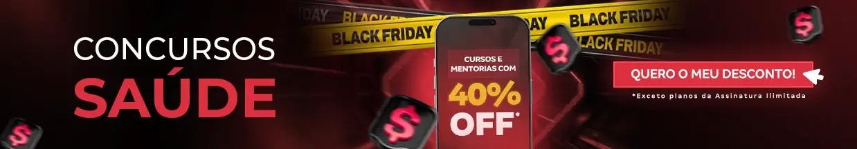[Preparatórios] Concursos Saúde – Cabeçalho