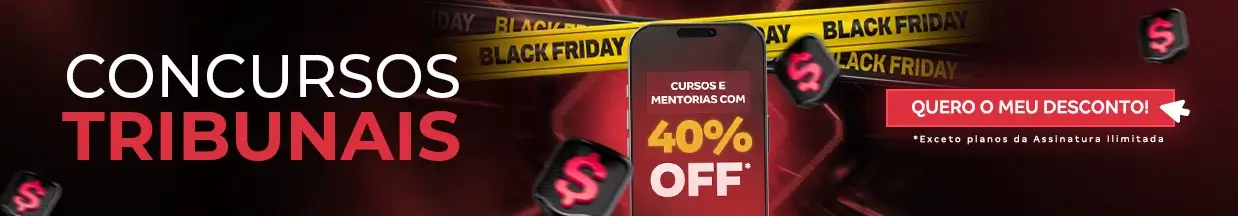 [Preparatórios] Concursos Tribunais – Cabeçalho