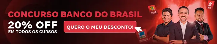 [Preparatórios] 20% OFF – Concurso Banco do Brasil – Post