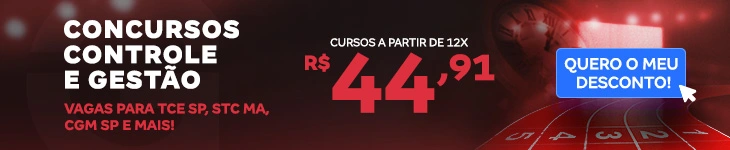 [Preparatórios] 10% OFF – Controle e Gestão – Post