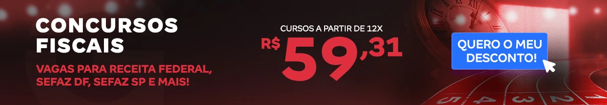 [Preparatórios] 10% OFF – Fiscais – Cabeçalho