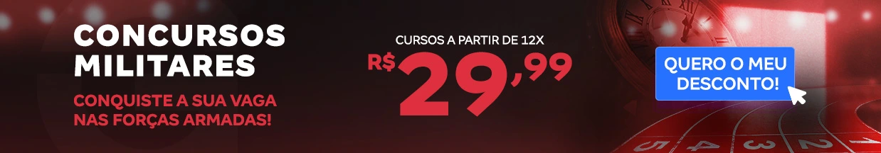 [Preparatórios] 10% OFF – Militares – Cabeçalho
