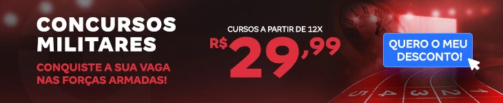 [Preparatórios] 10% OFF – Militares – Post