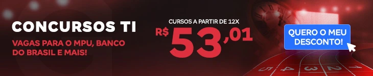 [Preparatórios] 10% OFF – TI – Post