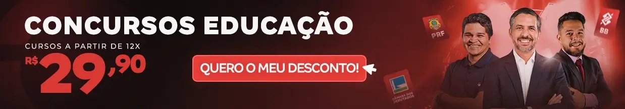 [Preparatórios] Concursos Educação – Cabeçalho