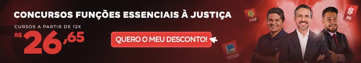 [Preparatórios] Concursos Funções Essenciais à Justiça – Cabeçalho