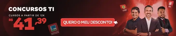 [Preparatórios] Concursos TI – Post