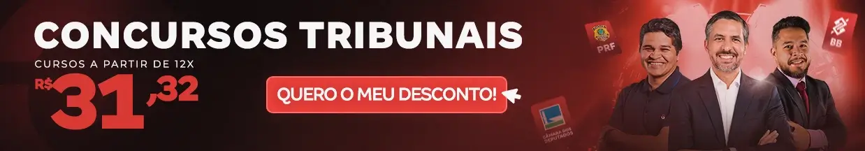 [Preparatórios] Concursos Tribunais – Cabeçalho