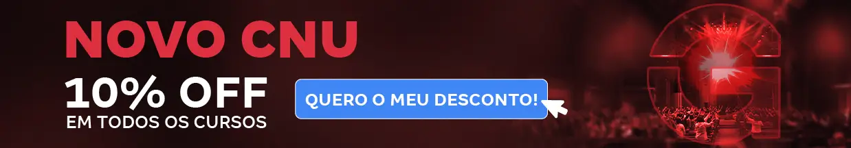 [Preparatórios] 10% OFF – Concurso CNU – Cabeçalho