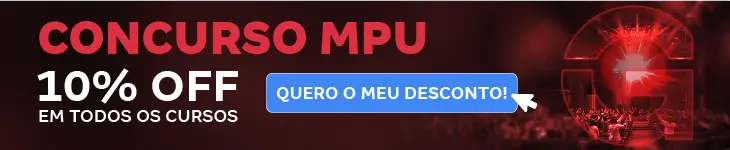 [Preparatórios] 10% OFF – Concurso MPU – Post