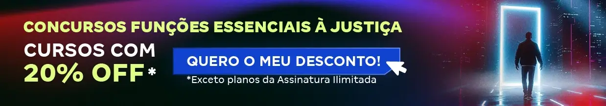 [Preparatórios] Concursos Funções Essenciais à Justiça – Cabeçalho