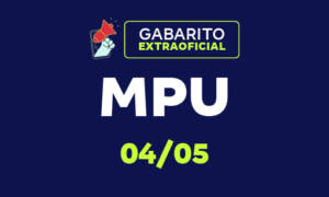 Gabarito MPU Extraoficial para Analista em Direito!