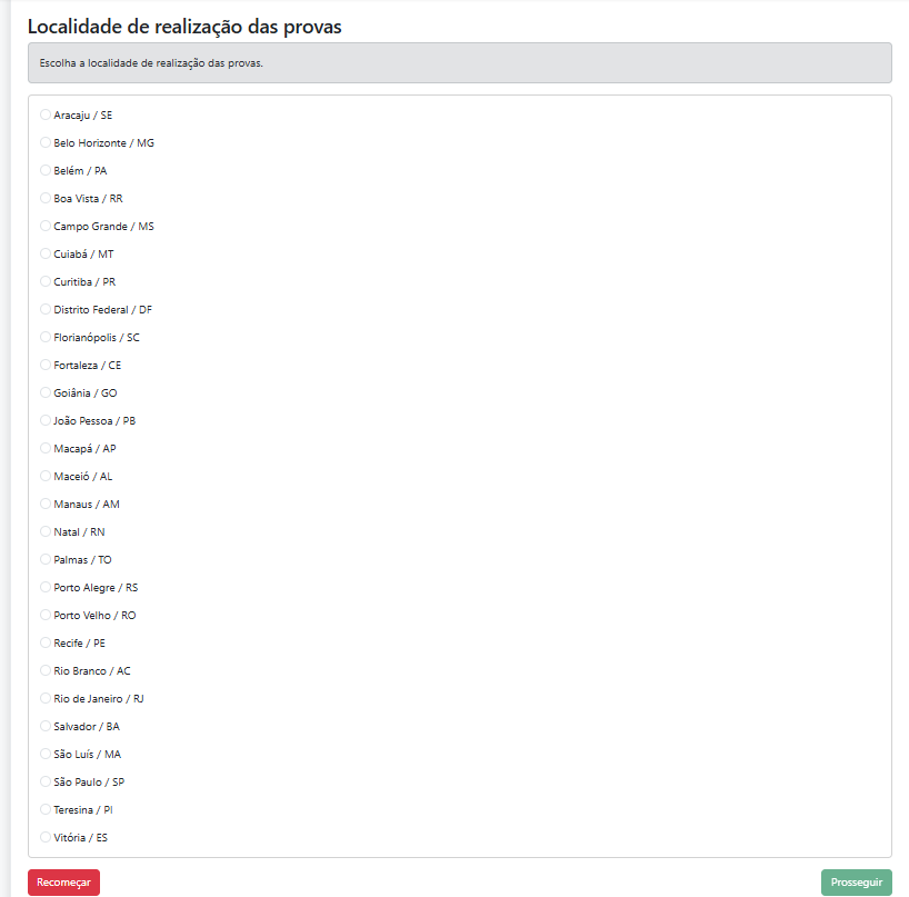 Inscrição do Concurso Polícia Federal: Passo 9