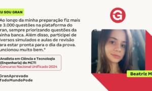 Aprovada em 1° lugar no CNU: conheça Beatriz M.!