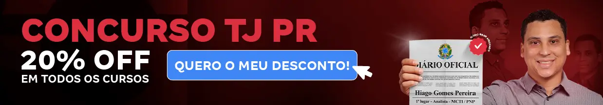 [Preparatórios] Concurso TJ PR – Cabeçalho