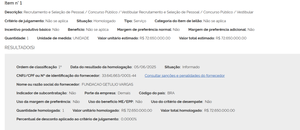 Concurso CNU: FGV é a banca