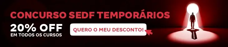 [Preparatórios] Concurso SEDF – Post