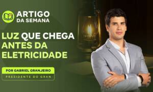 Luz que chega antes da eletricidade