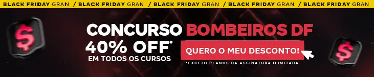 [Preparatórios] Bombeiros DF – Post