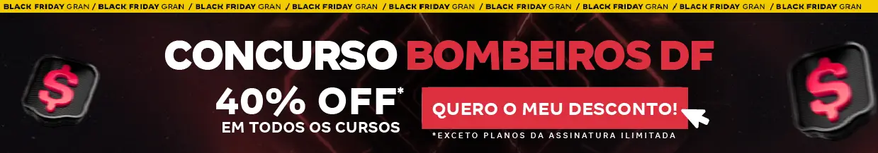 [Preparatórios] Bombeiros DF – Cabeçalho