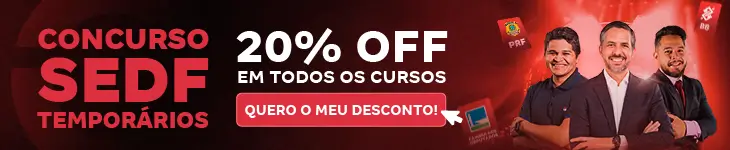 [Preparatórios] Concurso SEDF – Post