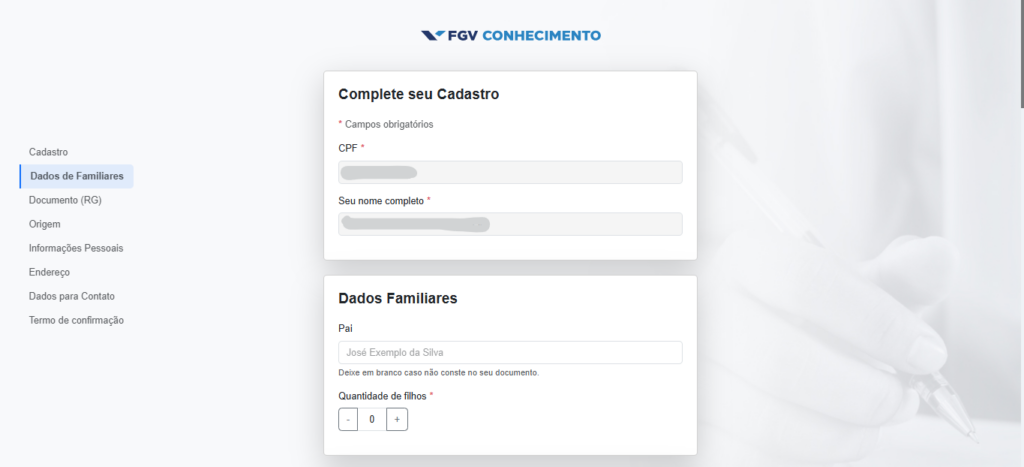 CNU Inscrições
