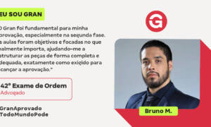Bruno M. venceu as conciliações e foi aprovado na OAB!