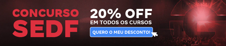 [Preparatórios] Concurso SEDF – Post