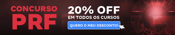 [Preparatórios] 20% OFF – Concurso PRF – Post