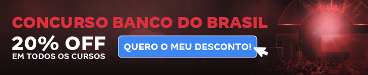 [Preparatórios] 20% OFF – Concurso Banco do Brasil – Post