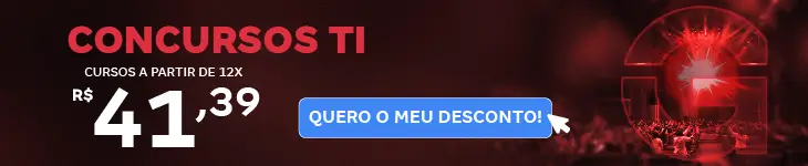 [Preparatórios] Concursos TI – Post