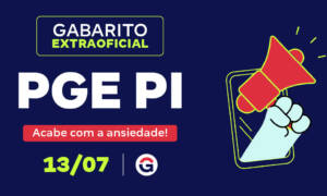 Gabarito PGE PI Procurador extraoficial: corrija sua prova