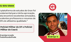 Aprovado em 2 concursos, Rodrigo V. conciliou estudo e trabalho!