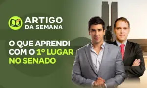O que aprendi com o 1º lugar no Senado