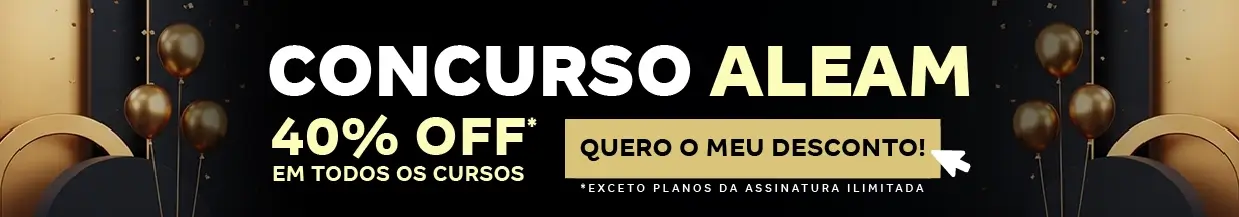 [40% OFF] Concurso ALEM – Cabeçalho