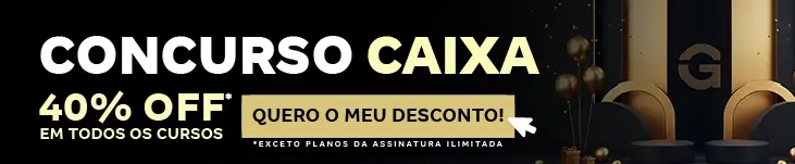 [40% OFF] Concurso Caixa – Post