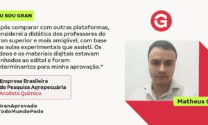 Matheus G. conciliou os estudos com o trabalho e doutorado!