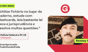 Aprovação dupla no cargo de Delegado: conheça Ronney R.!