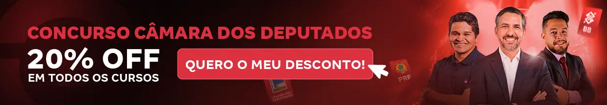 [20% OFF] Concurso Câmara dos Deputados – Cabeçalho