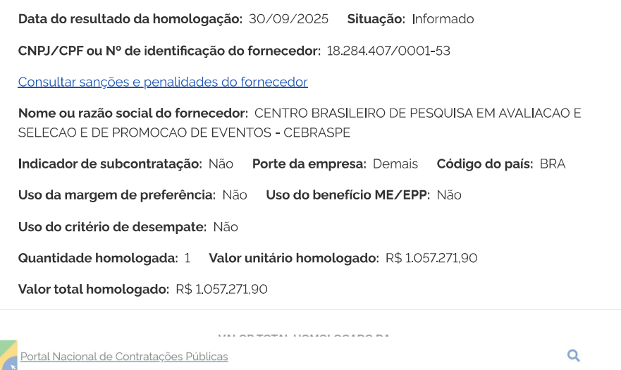 Concurso Sefaz PR: Banca contratada