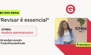 Francisca K. venceu os obstáculos e conquistou a aprovação!
