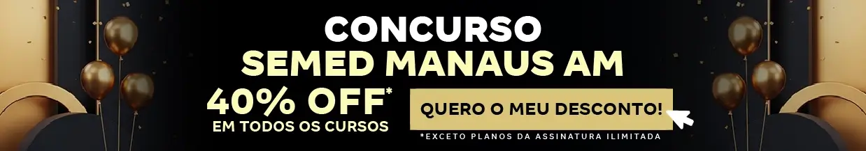 [40% OFF] Concurso SEMED Manaus – Cabeçalho