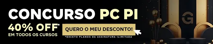 [40% OFF] Concurso PC PI – Post