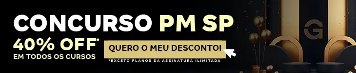 [40% OFF] Concurso PM SP – Post