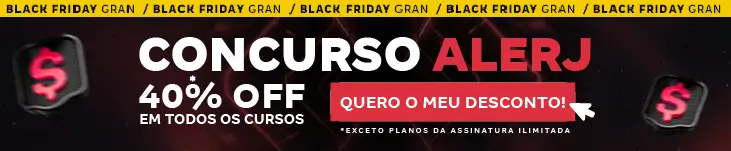 [40% OFF] Concurso ALERJ – Post