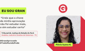 1° lugar no Concurso TJ PA: conheça Flávia Ayana N.!