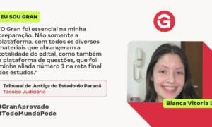 Aprovada no TJ PR aos 21 anos: conheça Bianca Vitoria L.!