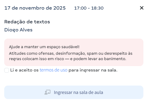 Salas particulares do Gran: como acessar? 
